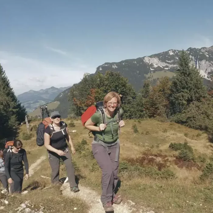 Julia Moser Bergimpulse | Coaching und Wandern in den Bergen für Privatpersonen | in der Gruppe oder allein