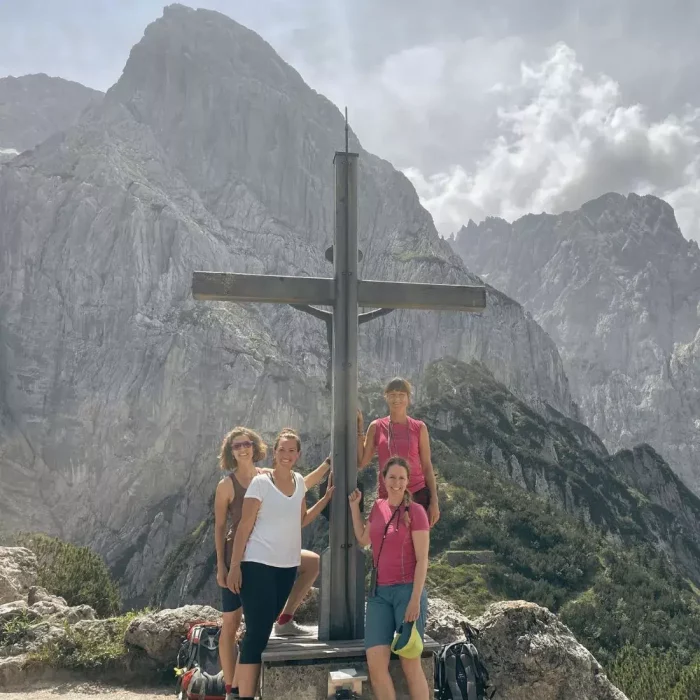 Quadrat Wandercoaching in den Alpen Julia Moser bergimpulse 08